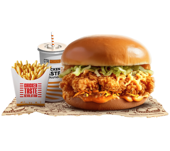 Garlic Chitir Burger Menu