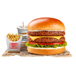 Double Beef Burger Menu