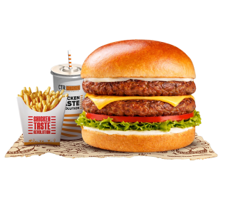 Double Beef Burger Menu