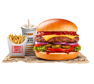Mexican Burger Menu